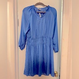 LOFT Ruffle Tie Neck Dress - New Tags On